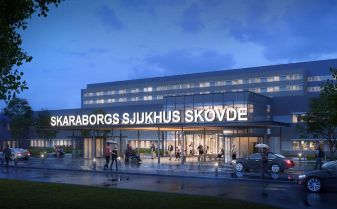 Skövde Lasarett mottagningsblocket